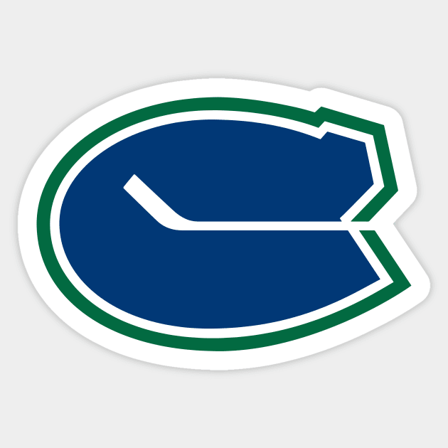 Canucks - Habs logo mashup Sticker by phneep